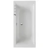Ottofond Badewanne Rosa 180 x 80 cm weiß