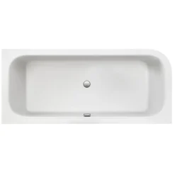 Ottofond Badewanne Spirit 180 x 80 cm Ausführung links Wannenrandarmatur S3000