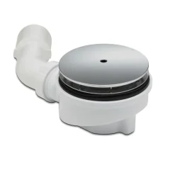 Ottofond Komplettset Duschwanne quadratisch 80 x 80 cm weiß mit Träger und Ablaufgarnitur