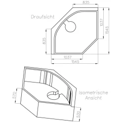 Ottofond Wannenträger zu Canary