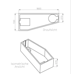Ottofond Wannenträger zu Koala Vario B