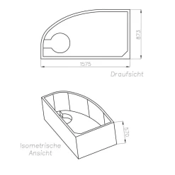 Ottofond Wannenträger zu Marina B