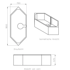 Ottofond Wannenträger zu Ravenna