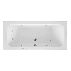 Ottofond Whirlpool-Set Malta 180 x 80 cm weiß/chrom Typ 3