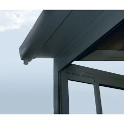 Palram Canopia SanRemo Alu Wintergarten Polycarbonat 4x4,4 m grau