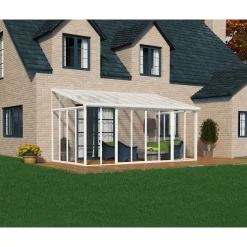 Palram Canopia SanRemo Alu Wintergarten Polycarbonat 3x5,6 m weiß