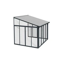 Palram Canopia SanRemo Alu Wintergarten Polycarbonat 3x3 m grau