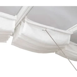 Palram Canopia Terassenüberdachung Jalousien 3x4,3 m weiß