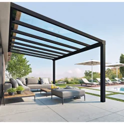 Palram Terrassenüberdachung Stockholm 3,4 x 5,2 m