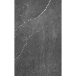 Panorama Duschwand Marmor anthrazit-weiss 100 x 255 cm