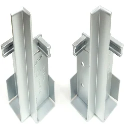 Parador Innenecke alu-optik 7 x 2,5 x 2,5 cm 2 Stk.