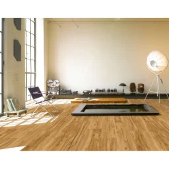 Parador Vinylboden Basic 5.3 Eiche Memory Natur gebürstete Struktur 22,5 x 120,9 cm