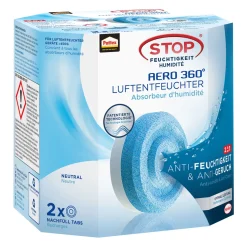 Pattex Luftentfeuchter Tabs AERO 360 Neutral Tabs 2 x 450 g