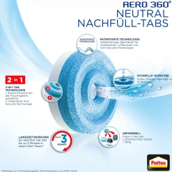 Pattex Luftentfeuchter Tabs AERO 360 Neutral Tabs 2 x 450 g