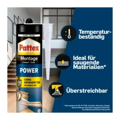 Pattex Montagekleber Power 370 g