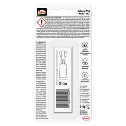 Pattex Sekundenkleber Ultra Gel Mini Trio 3 x 1 g
