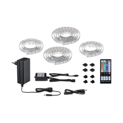 Paulmann LED-TV-Basisset MaxLED 250 75 Zoll 5,1 m 25,5 Watt inkl Farbwechselfunktion