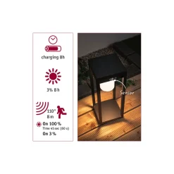 Paulmann Outdoor Solar Lichtobjekt Marisol IP44 3000K PIR