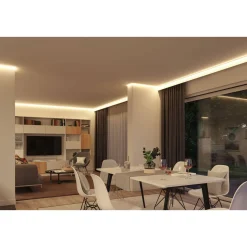 Paulmann SimpLED Stripe Set 10m RGB Zigbee 230 12V DC Weiß Metall Kst