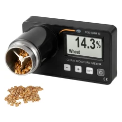 PCE Instruments Getreide-Feuchtikeitsmessgerät „PCE-GMM 10“, LC-Grafikdisplay
