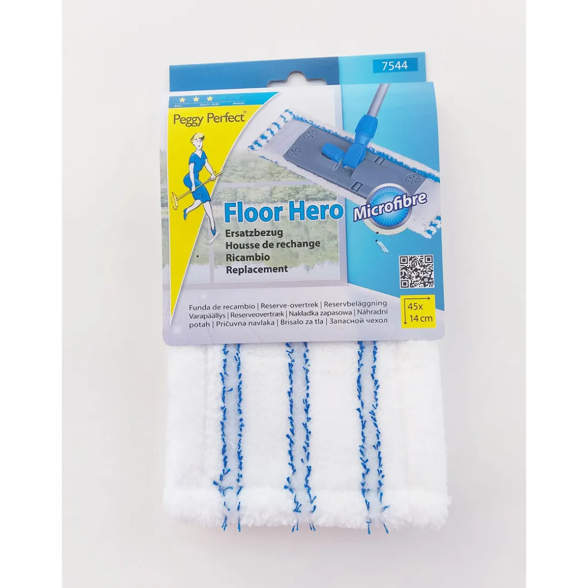 Peggy-Perfect Ersatz-Bodenwischer Floor Hero Mikrofaser