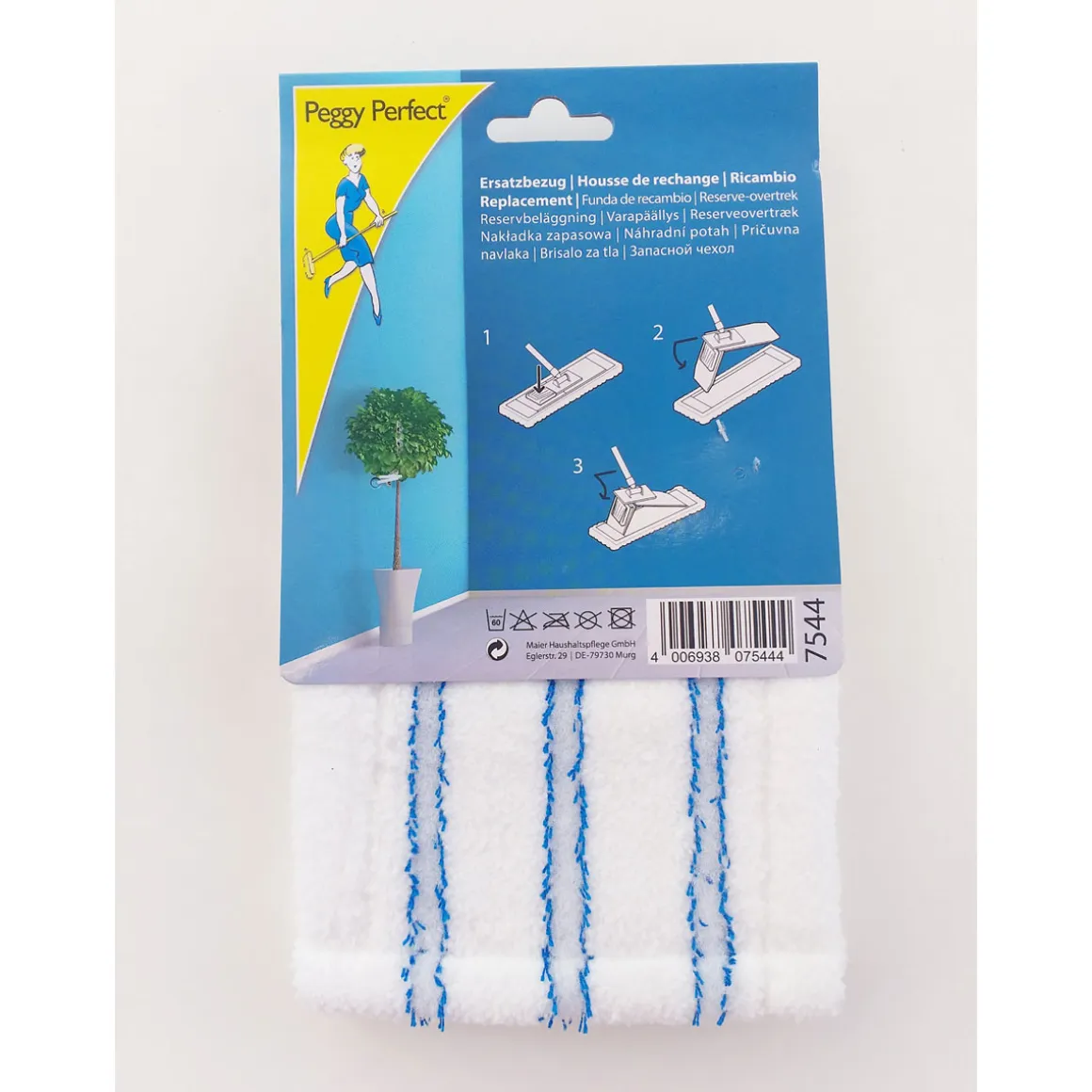 Peggy-Perfect Ersatz-Bodenwischer Floor Hero Mikrofaser