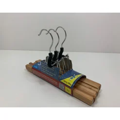 Peggy-Perfect Hosenspanner aus Holz 3er-Set