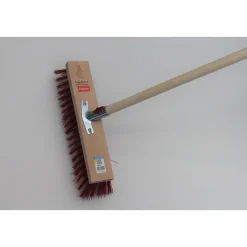Peggy-Perfect Straßenbesen Extra 40 cm mit Holzstiel