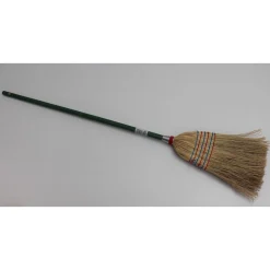 Peggy-Perfect Strohbesen 6-Naht mit Holzstiel