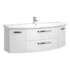 Pelipal Waschtischunterschrank Asti weiß hochglanz Fokus 4010