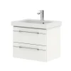 Pelipal Waschtischunterschrank Volterra weiß hochglanz Fokus 5015