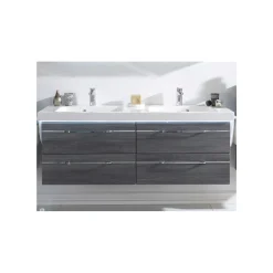 Pelipal Waschtischunterschrank Volterra grau Fokus 5015