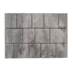 Pflaster „Natura Comfort“ weiß-anthrazit-melange