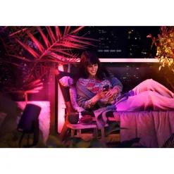 Philips Hue LED-Außenleuchte Lily 19,4 x 8,4 x 7 cm schwarz