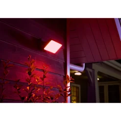 Philips Hue LED-Außenwandleuchte Discover schwarz