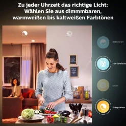 Philips Hue LED-Reflektor White und Color Ambiance GU10 5,7W