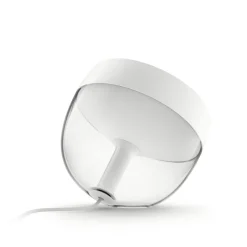 Philips Hue LED-Tischleuchte Iris transparent