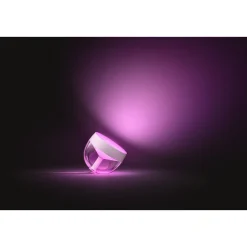 Philips Hue LED-Tischleuchte Iris transparent