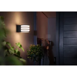 Philips Hue LED-Wandleuchte Lucca anthrazit