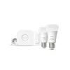 Philips Hue Starter-Set White und Color Ambiance 2 x LED-Lampe E27 Bridge Dimmschalter Smart Plug