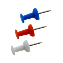 Pinnwandstift-Sort 25 farbig Kunststoff