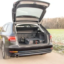 Pinolino Klappbollerwagen Paxi dlx Comfort mit Bremse, marineblau