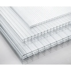 Polycarbonat-Hohlkammerplatte transparent 250 x 98 cm