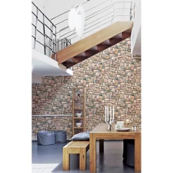 Prägetapete Bruchstein