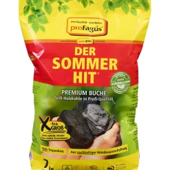 proFagus Grill-Holzkohle Der Sommer-Hit 7 kg