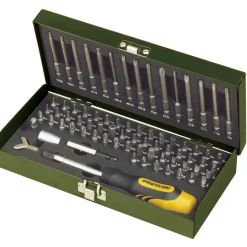 Proxxon Industrial Sicherheits- und Spezialbit-Satz 1/4 Zoll 75-teilig