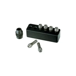 Proxxon Micromot MICROMOT Stahlspannzangen 6 Stück von 1 bis 3,2 mm mit Halter