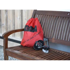 Putzbeutel-Set 40 x 45 cm rot 5-teilig