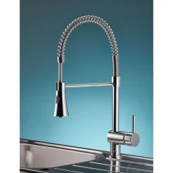 Pyramis Spültischarmatur „Cresento Basic“ verchromt schwenkbar