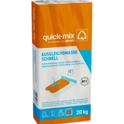 quick-mix Ausgleichsmasse Sicher und Plan schnell 20 kg